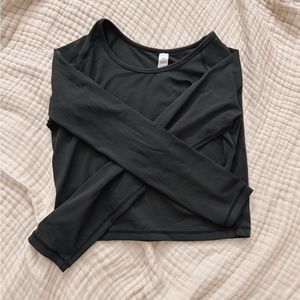 XL Paragon Naked Long Sleeve Crop